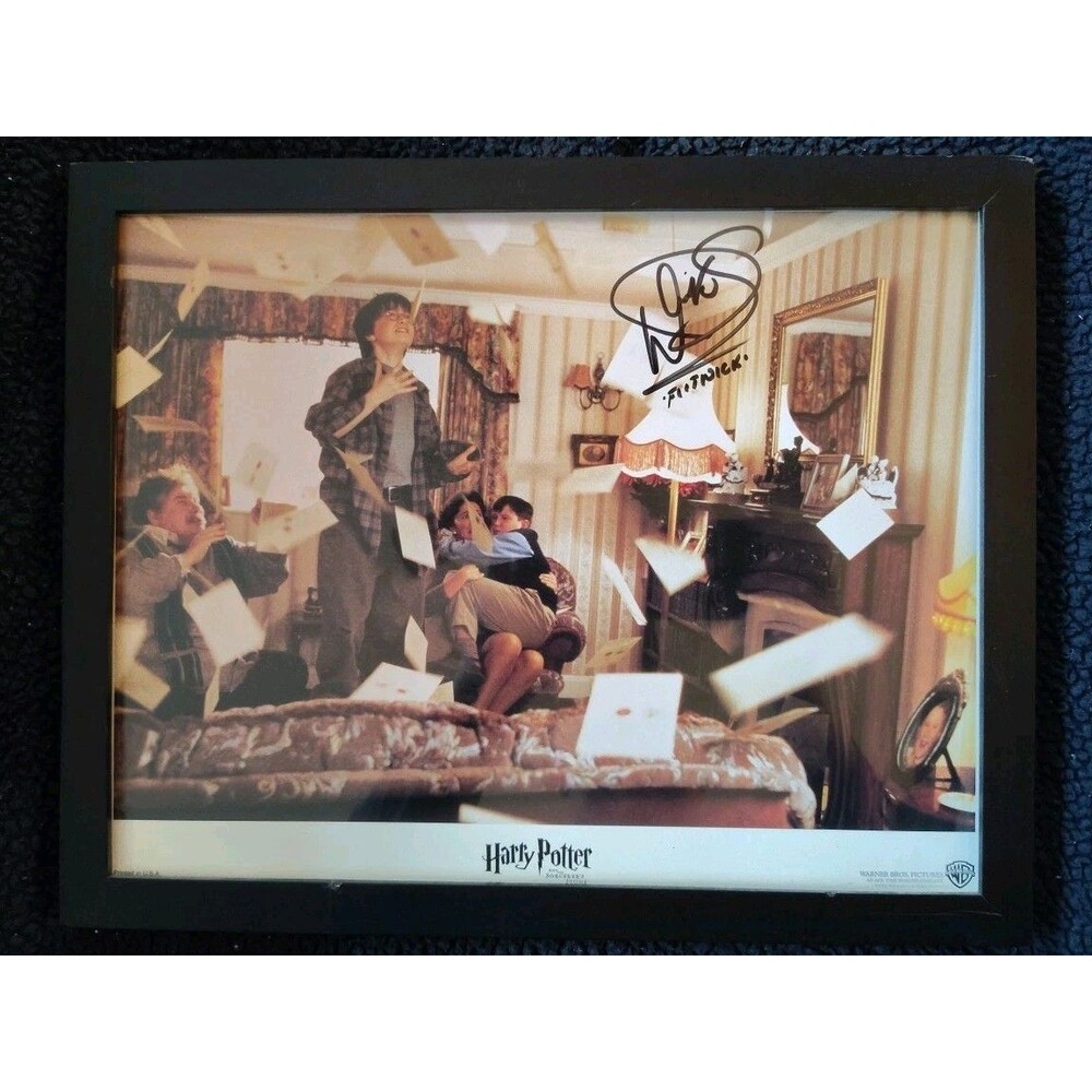 Signed Harry Potter and the Sorcerer Stone Picture "Footnick"